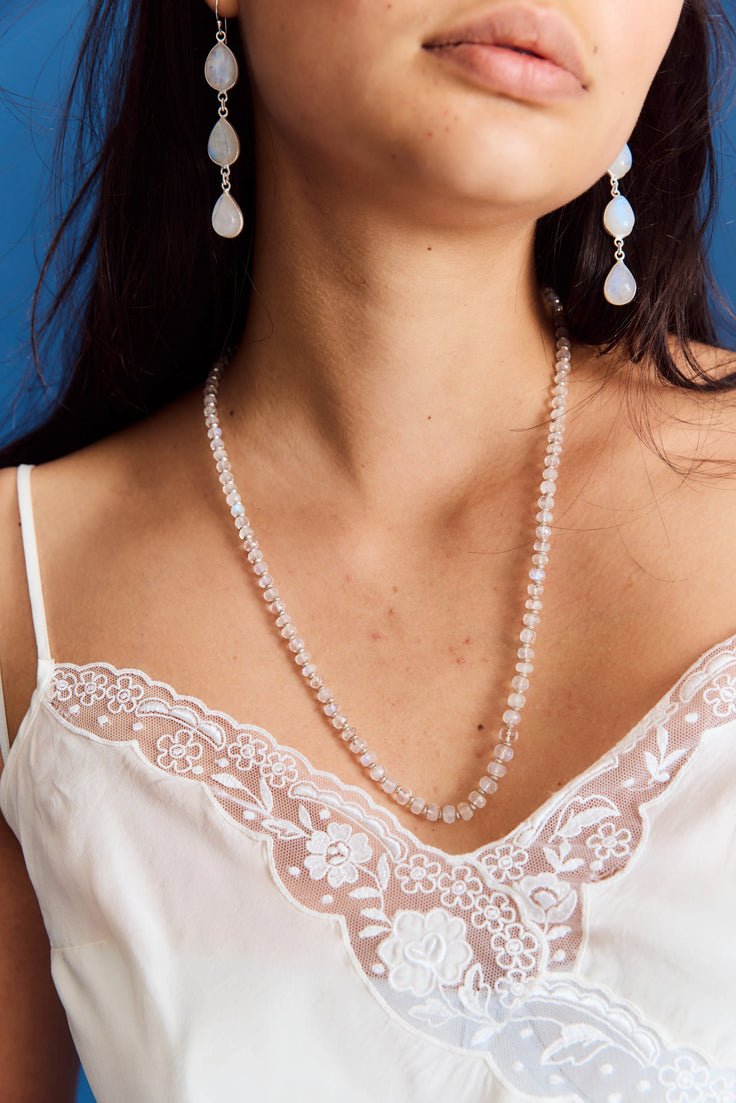 Iris Beaded Necklace